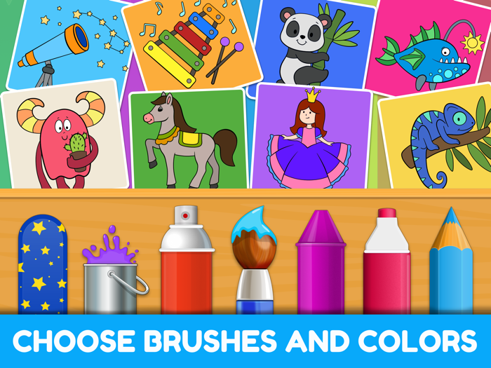 Baby coloring book kids 3-6