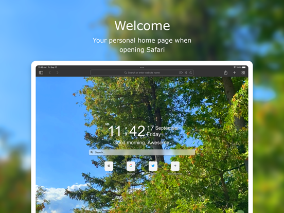 Home Tab for Safariのおすすめ画像1