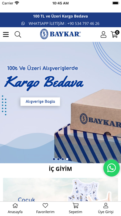 Baykar Online Screenshot