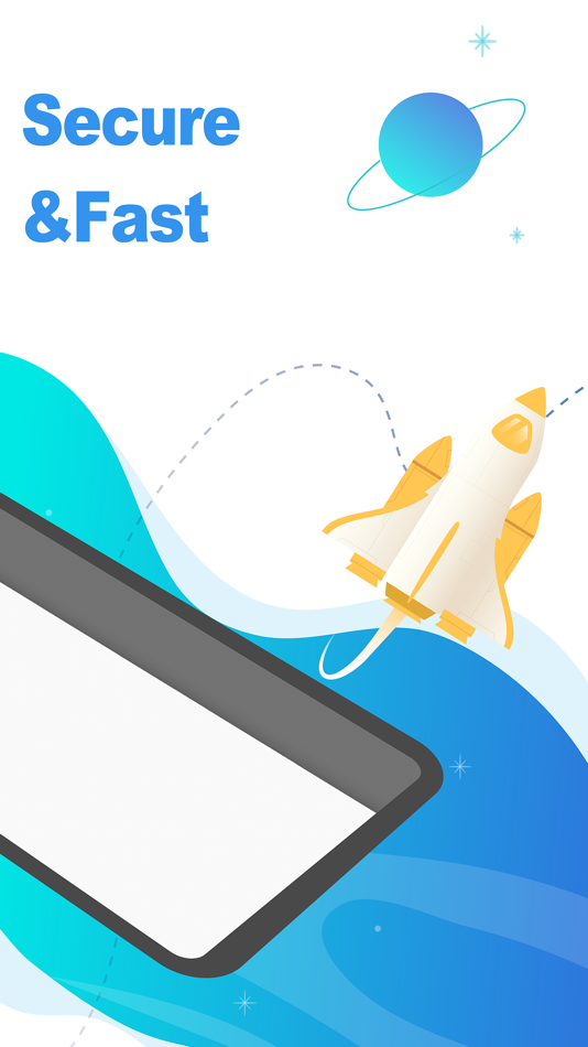 #4. Galaxy VPN - Fast & Security (iOS) 由: BLUE REV SOAR TECHNOLOGY LIMITED