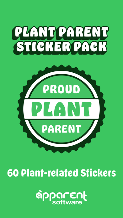 Screenshot #1 pour Plant Parent Stickers