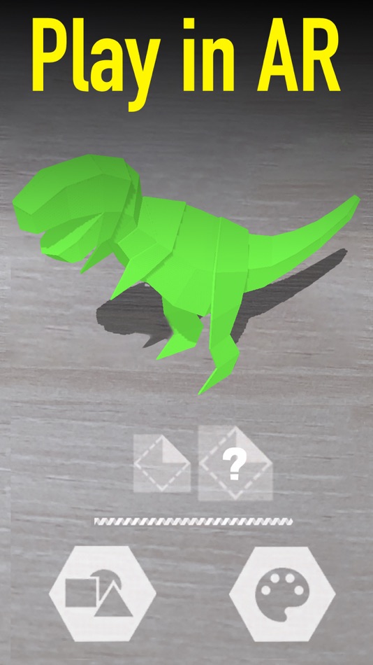 #4. N-Back Origami: AR Memory Game (iOS) 由: Crisp App Studio