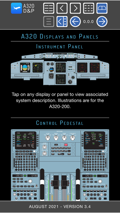 A320 Displays and Panels Screenshot