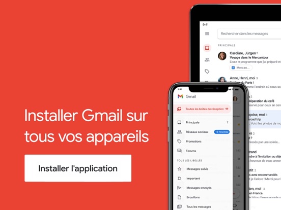 Gmail – la messagerie Google Gmail – la messagerie Google