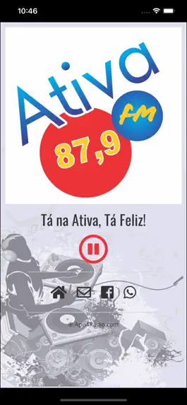 Game screenshot Rádio Ativa FM Ivaí mod apk