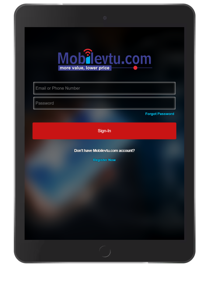 Mobile VTU - Airtime and Data
