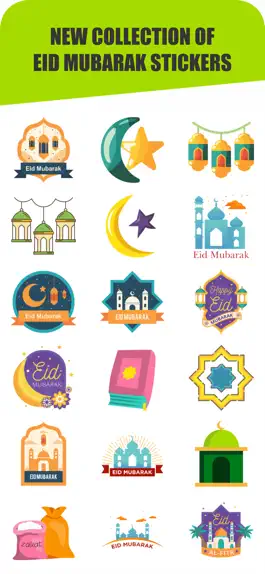 Game screenshot Eid Mubarak Stickers ! mod apk