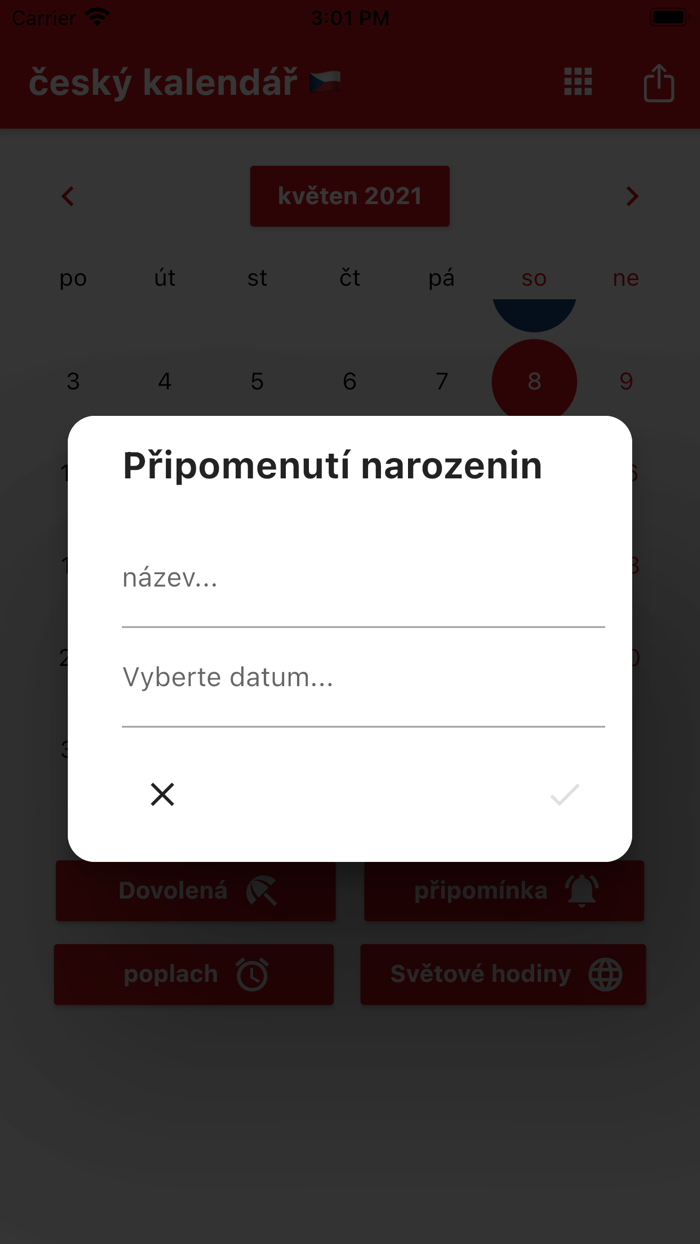 Český kalendář 2022