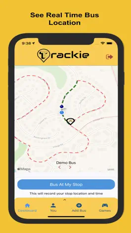 Game screenshot Trackie - School Bus Tracker hack