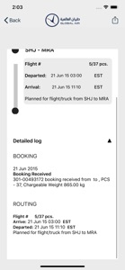 Global Aviation Cargo Tracking screenshot #3 for iPhone