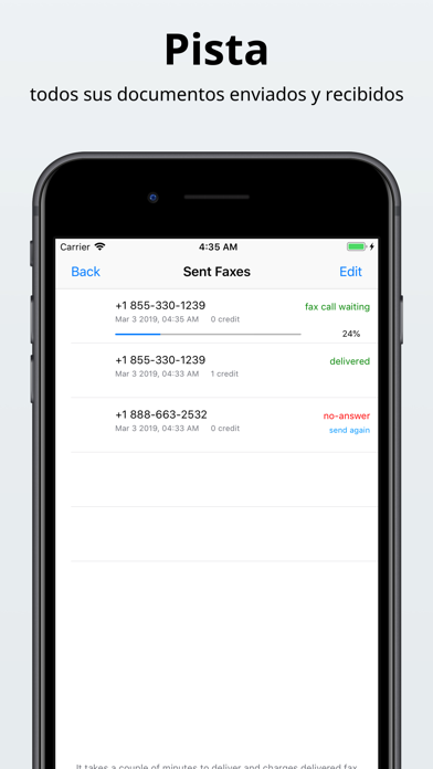 Receive & Recibir Fax Number