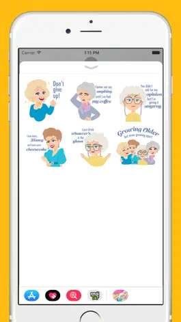 Game screenshot Golden Girls Promo Stickers hack