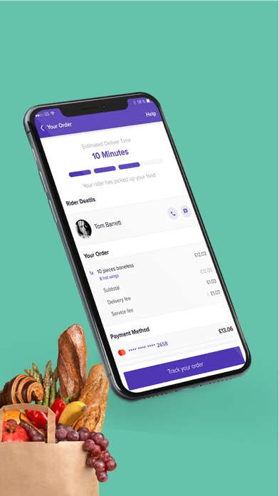 Quick Eats - Food & Groceries Screenshot