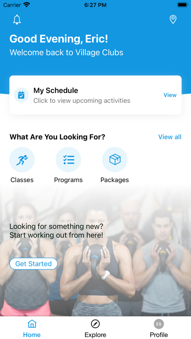 Village Health Clubs Screenshot