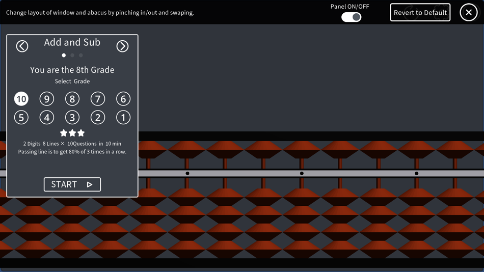 #2. Abacus Exercise (iOS) 由: Hirokazu Komatsu