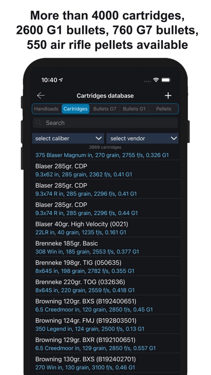 Chairgun Elite Ballistic Tool screenshot-4