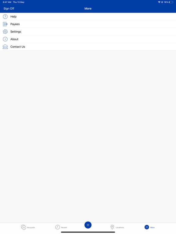 S&T Mobile Banking iPad screenshot 5 - Finance app