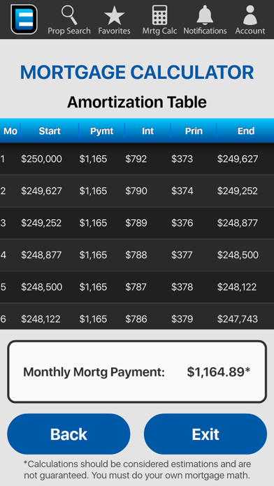DealEstates Client for Phone Screenshot