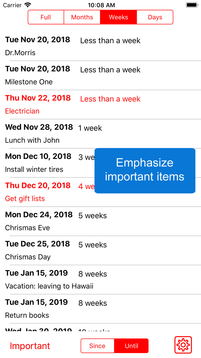 TimeTill for Calendar