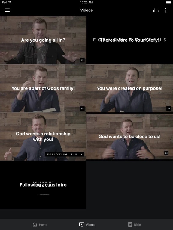 Following Jesus iPad screenshot 2 - Lifestyle app