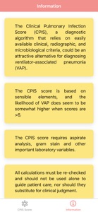 Pneumonia CPIS Score screenshot #3 for iPhone