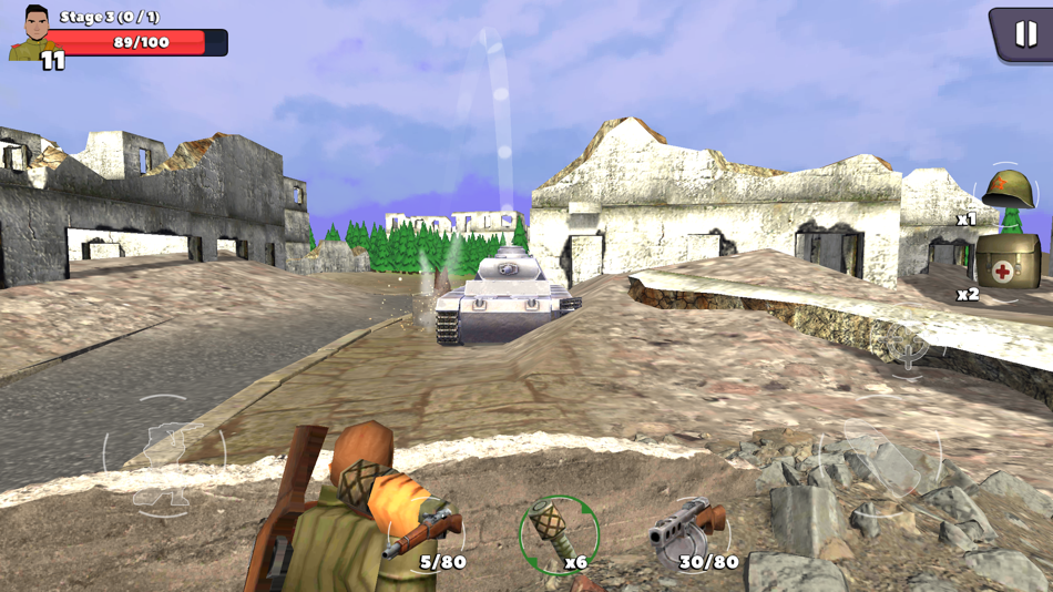 #4. Wartime Range - WW2 FPS (iOS) By: Ilia Yashin