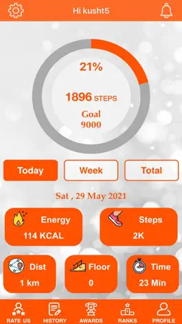 Game screenshot Pedometer+Walk Step Weightloss mod apk