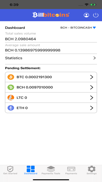 Billbitcoins Screenshot
