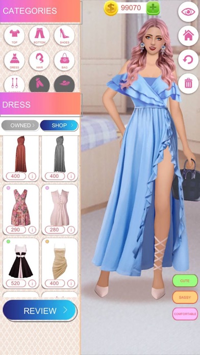 Fashion Game: Girl Dress Screenshot