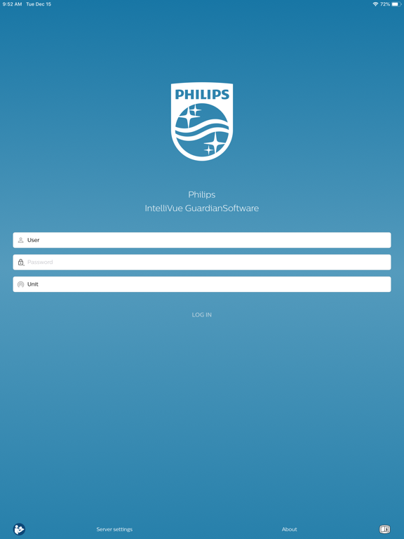 Screenshot #4 pour IntelliVue GuardianSoftware