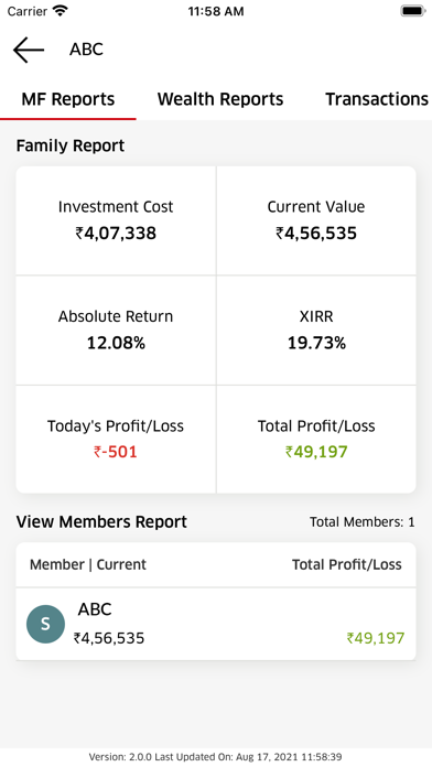 Sangsubh Wealth Screenshot