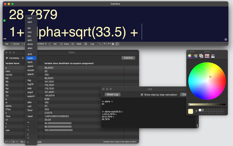 Screenshot #2 pour Calcline 4