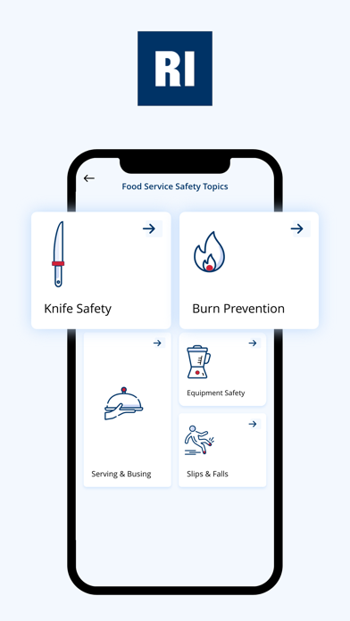 RI Loss Control App Screenshot
