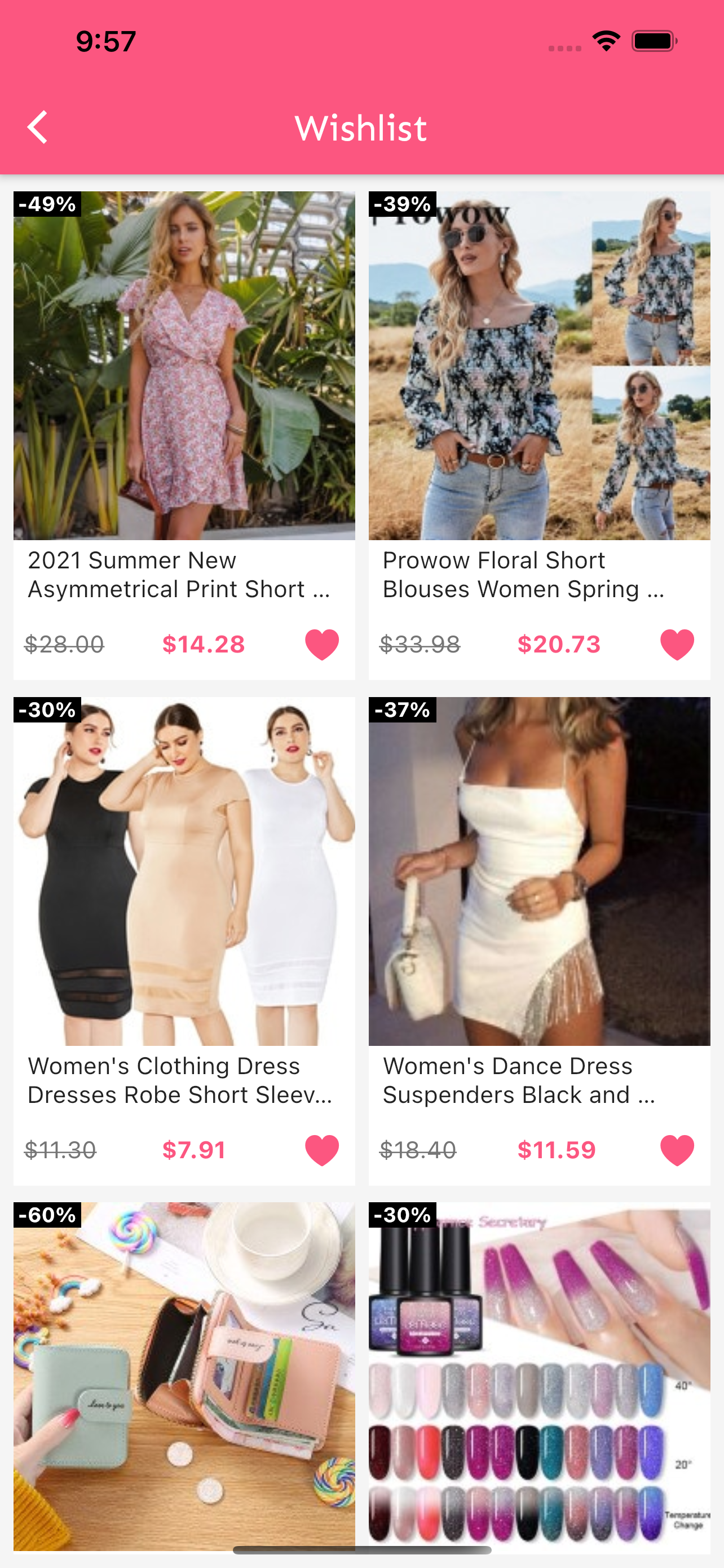 Cheap women's clothes
