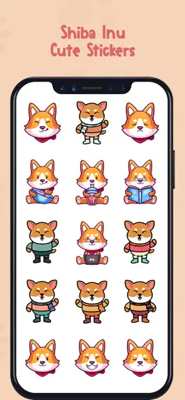 Game screenshot Shiba Inu Cute Stickers hack