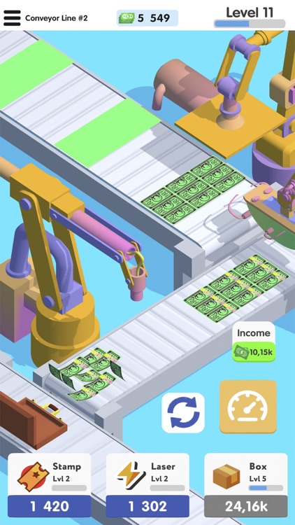 Idle Money Factory Tycoon Game