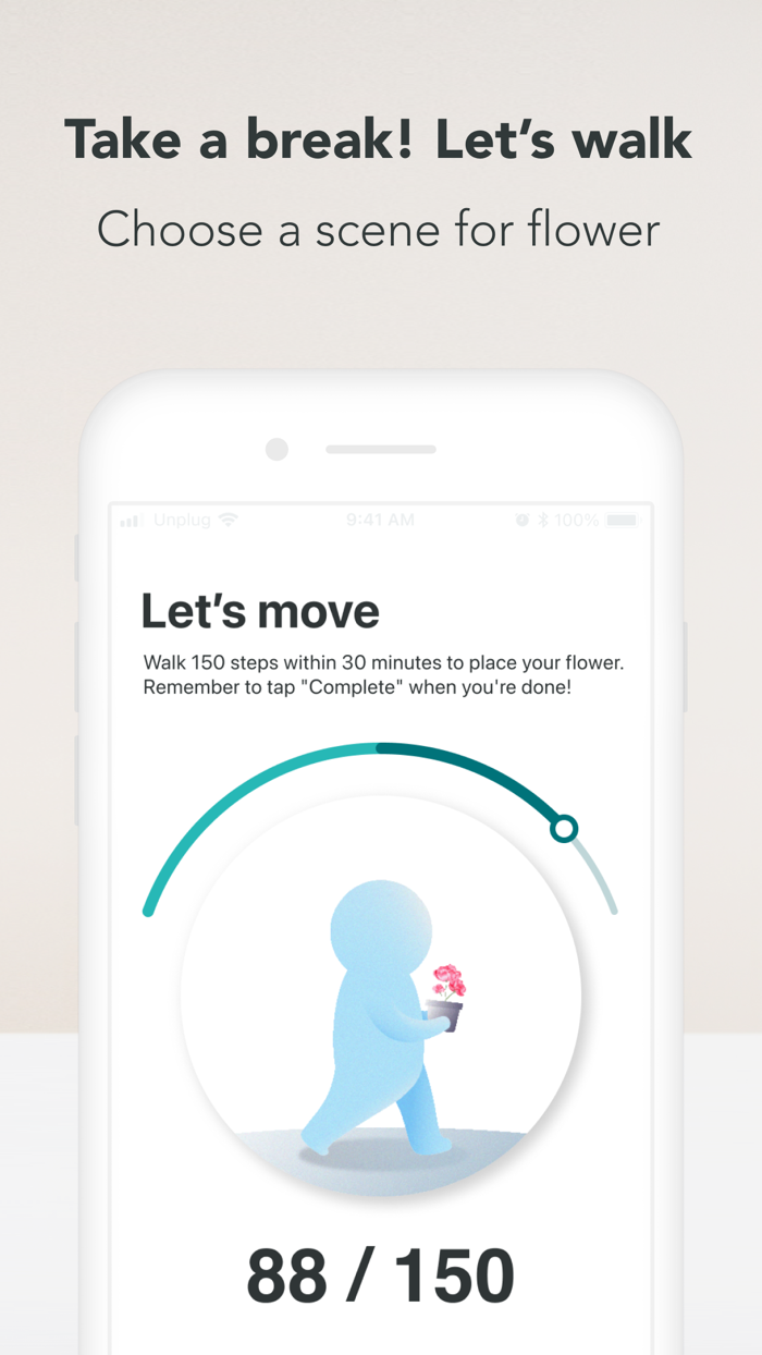 UnplugFloral Pomodoro