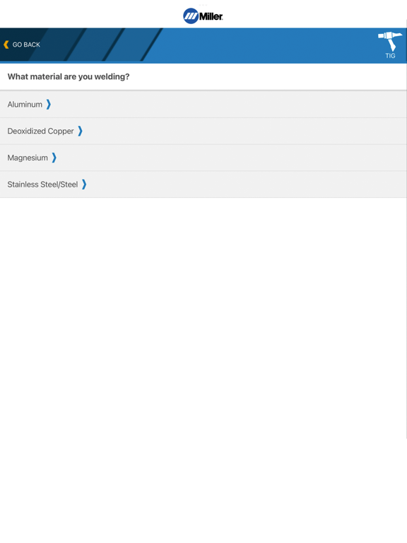 Screenshot #5 pour Miller Weld Setting Calculator