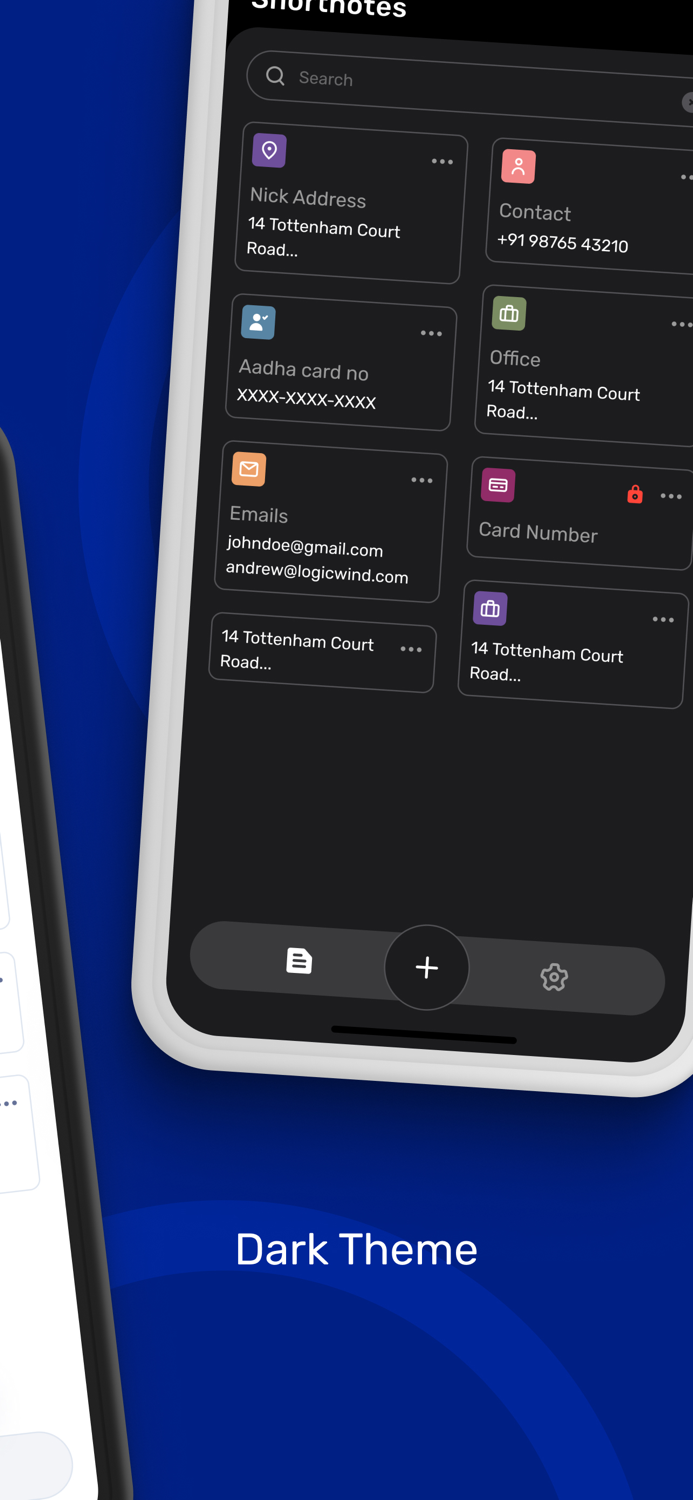 Shortnote-Notes Tasks Pass