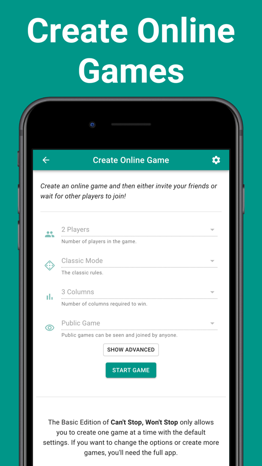 #2. Can’t Stop: Dice Board Game (iOS) 由: Mento Apps Ltd