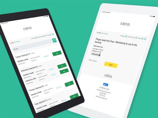 Screenshot #6 pour KRIYA Booking App