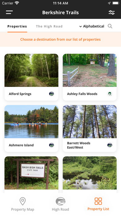 BNRC Berkshire Trails Screenshot