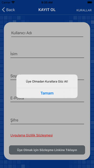 Sanal Test Screenshot