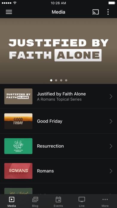 Redeemer Baptist Church Screenshot