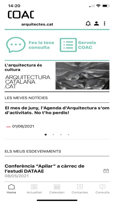 COAC Arquitectes Screenshot
