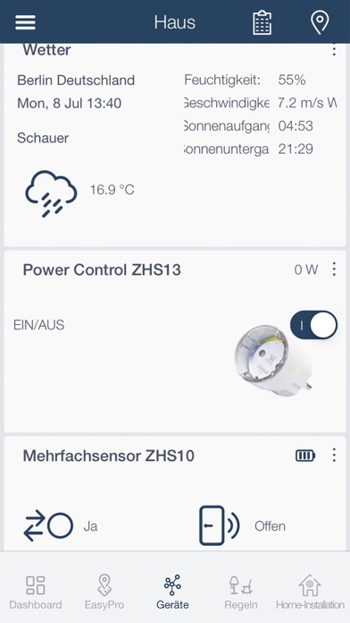 SCHWAIGER Home Screenshot