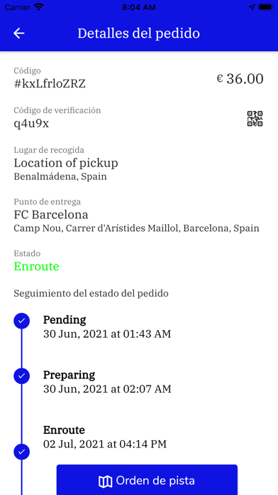Acho Express Screenshot