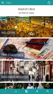 madrid’s best: travel guide iphone screenshot 1