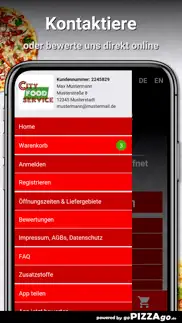 city food service dietzenbach iphone screenshot 3