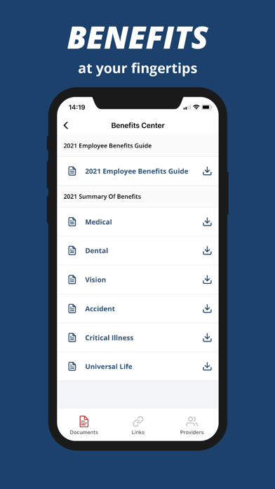 BenefitsVault Screenshot